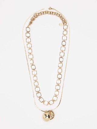 Золоте кольє WEEKEND ACCESSORIES : фото - Invogue