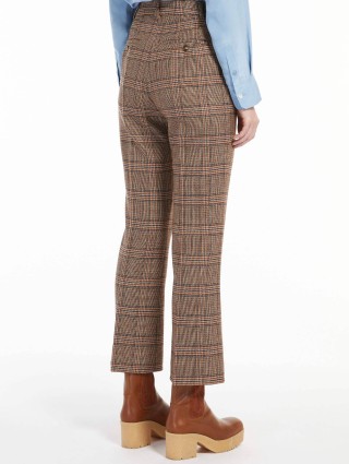 Коричневые брюки WEEKEND MAX MARA: фото 2 - Invogue