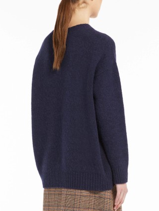 Синий свитер WEEKEND MAX MARA: фото 2 - Invogue