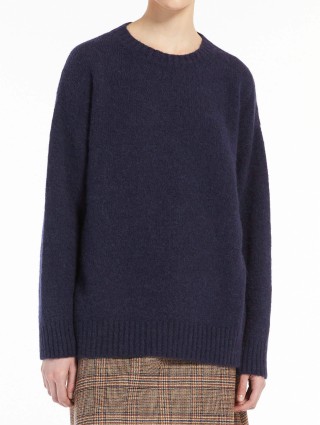 Синий свитер WEEKEND MAX MARA: фото 3 - Invogue