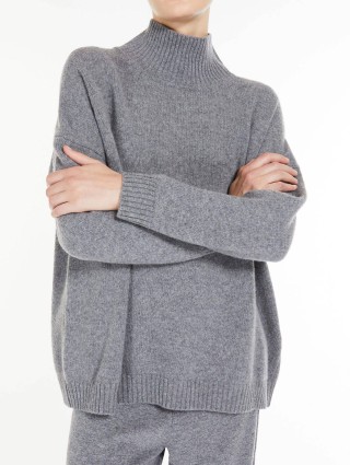 Сірий светр WEEKEND MAX MARA : фото 3 - Invogue