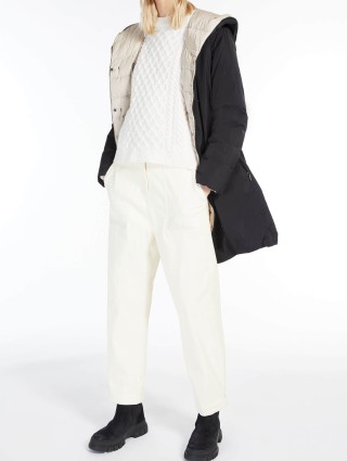 Чорне пальто WEEKEND MAX MARA : фото 4 - Invogue