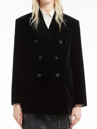 Чёрный жакет WEEKEND MAX MARA: фото 1 - Invogue