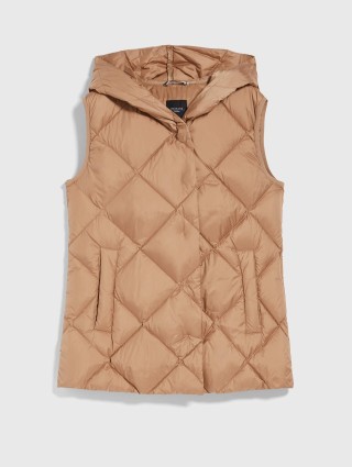 Коричневий жилет WEEKEND MAX MARA : фото - Invogue