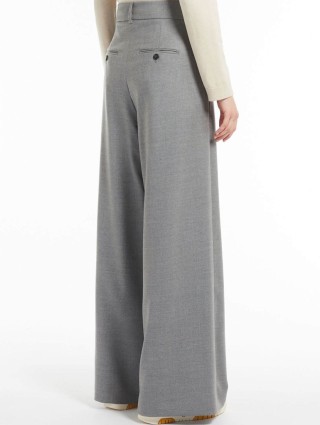 Сірі брюки WEEKEND MAX MARA : фото 2 - Invogue
