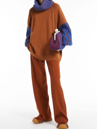 Червоні брюки WEEKEND MAX MARA : фото 3 - Invogue