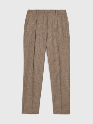 Коричневые брюки WEEKEND MAX MARA: фото - Invogue