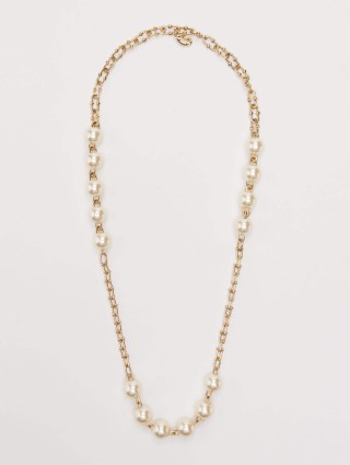 Золотое колье WEEKEND ACCESSORIES: фото - Invogue