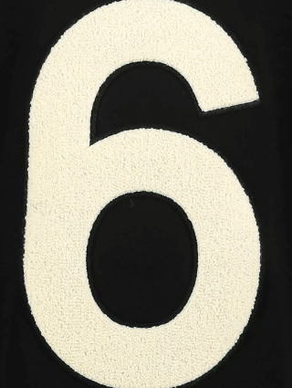 Чорна футболка MM6 MAISON MARGIELA KIDS : фото 1 - Invogue