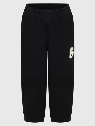 Чорні брюки спорт MM6 MAISON MARGIELA KIDS : фото - Invogue