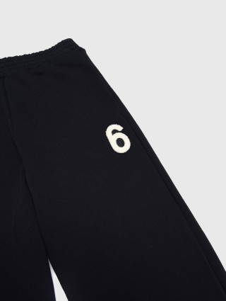 Чорні брюки спорт MM6 MAISON MARGIELA KIDS : фото 2 - Invogue