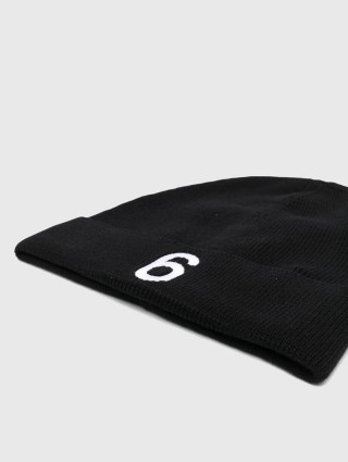 Чорна шапка MM6 MAISON MARGIELA KIDS : фото 1 - Invogue