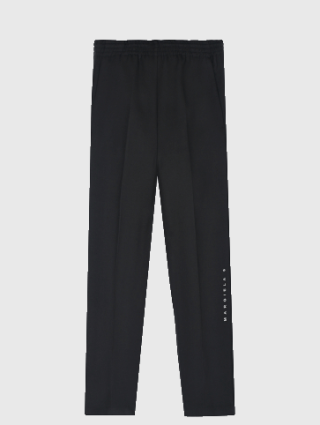 Чорні брюки MM6 MAISON MARGIELA KIDS : фото - Invogue