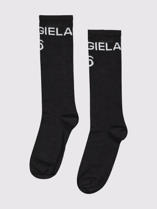 Чёрные носки MM6 MAISON MARGIELA KIDS: фото - Invogue