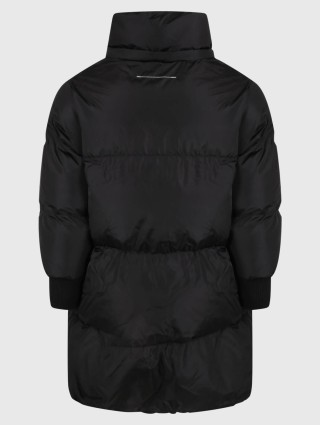 Чорна куртка MM6 MAISON MARGIELA KIDS : фото 3 - Invogue
