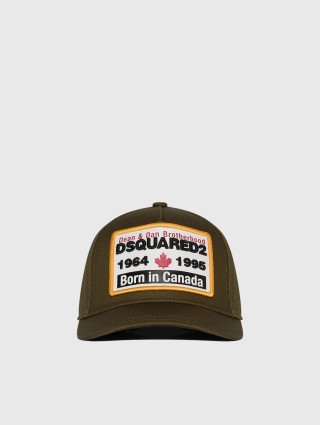 Зелена кепка DSQUARED KID : фото - Invogue