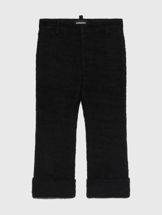 Чорні брюки DSQUARED KID : фото - Invogue