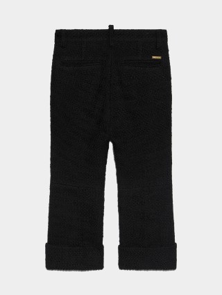Чорні брюки DSQUARED KID : фото 1 - Invogue