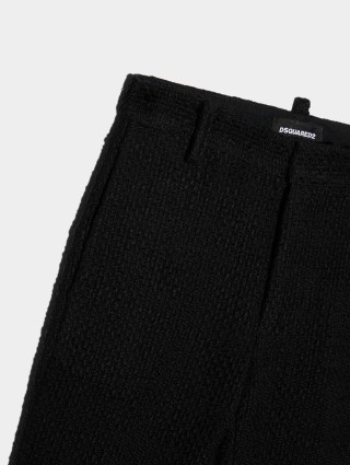 Чорні брюки DSQUARED KID : фото 2 - Invogue