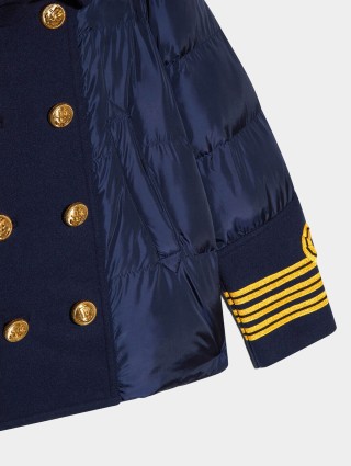 Синя куртка DSQUARED KID : фото 2 - Invogue