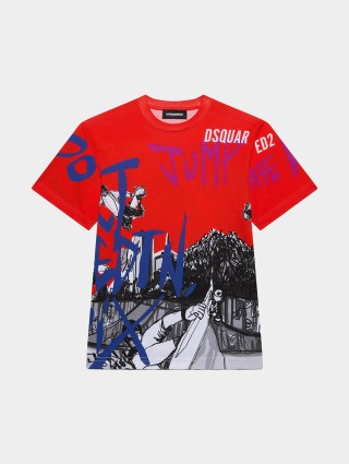Футболка DSQUARED KID (24410): фото - Invogue