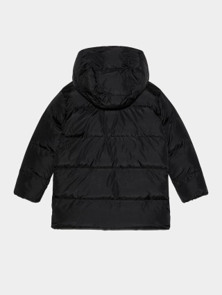 Чёрная куртка  DSQUARED KID: фото 1 - Invogue