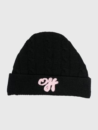 Рожева шапка OFF-WHITE KIDS : фото - Invogue