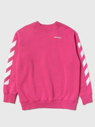 Рожева кофта OFF-WHITE KIDS : фото - Invogue