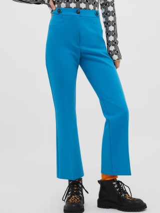 Бирюзовые брюки MAX&CO: фото 1 - Invogue