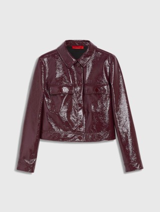 Бордовый пиджак  MAX&CO: фото - Invogue