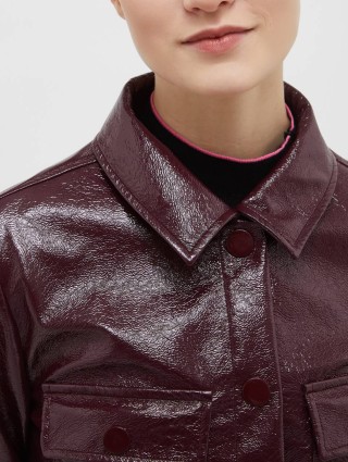 Бордовый пиджак  MAX&CO: фото 3 - Invogue