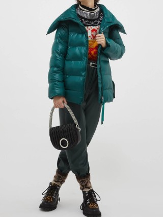 Зелёные брюки MAX&CO: фото 4 - Invogue