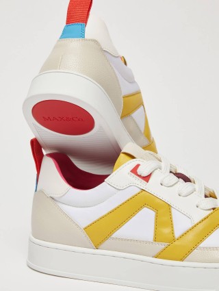 Бежеві снікерси MAX&CO : фото 2 - Invogue