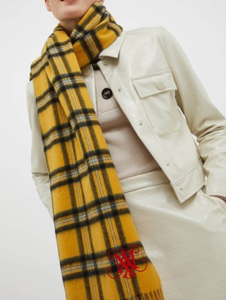 Жовта хустка MAX&CO : фото 2 - Invogue