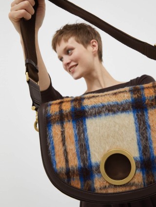 Коричневая сумка MAX&CO: фото 2 - Invogue