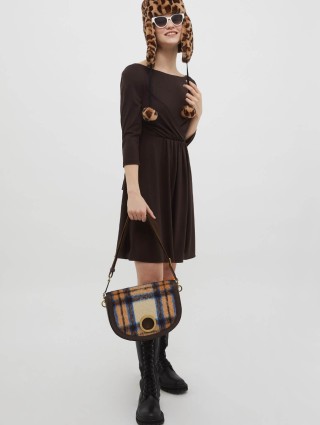 Коричневая сумка MAX&CO: фото 4 - Invogue