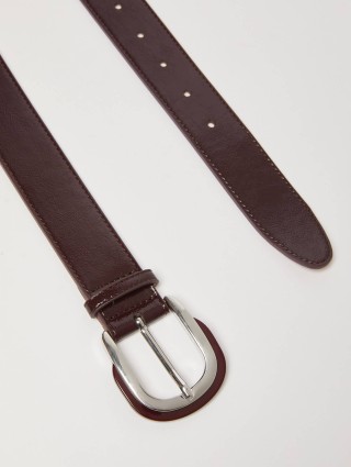 Бордовий ремінь MAX&CO : фото 1 - Invogue