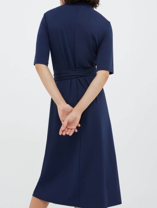 Темно-синя сукня MAX&CO : фото 2 - Invogue