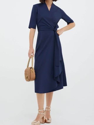 Темно-синя сукня MAX&CO : фото 4 - Invogue