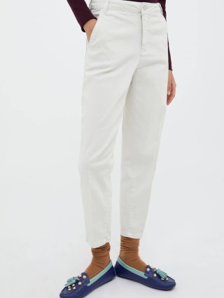 Молочные брюки MAX&CO: фото 1 - Invogue