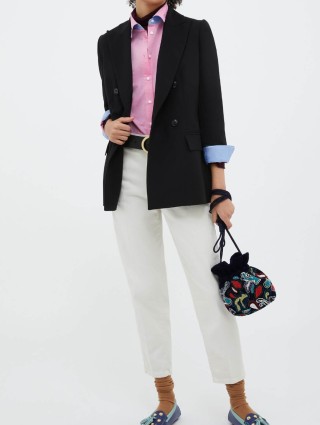 Молочные брюки MAX&CO: фото 3 - Invogue