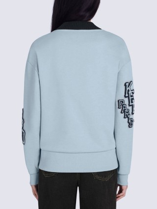 Голубой свитшот KENZO: фото 2 - Invogue