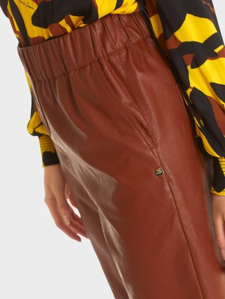 Помаранчеві брюки MARC CAIN : фото 3 - Invogue