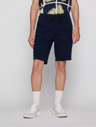 Сині шорти BOSS : фото 1 - Invogue