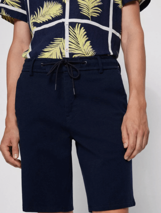 Сині шорти BOSS : фото 3 - Invogue