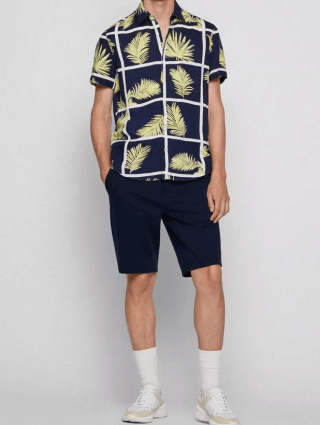 Сині шорти BOSS : фото 5 - Invogue