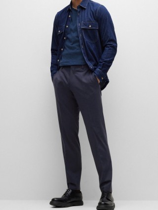 Блакитний светр BOSS : фото 4 - Invogue