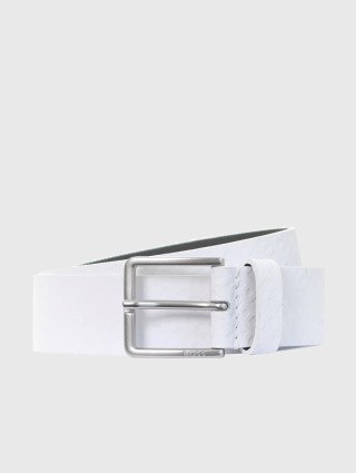 Білий ремінь BOSS : фото - Invogue