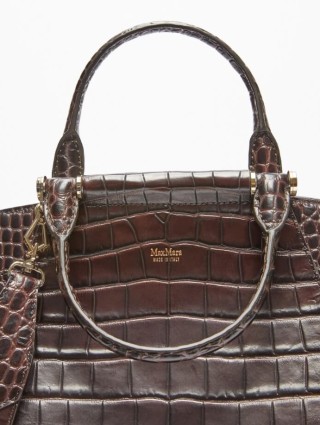 Коричневая сумка MAX MARA: фото 4 - Invogue