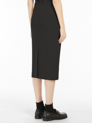Чёрная юбка MAX MARA: фото 2 - Invogue